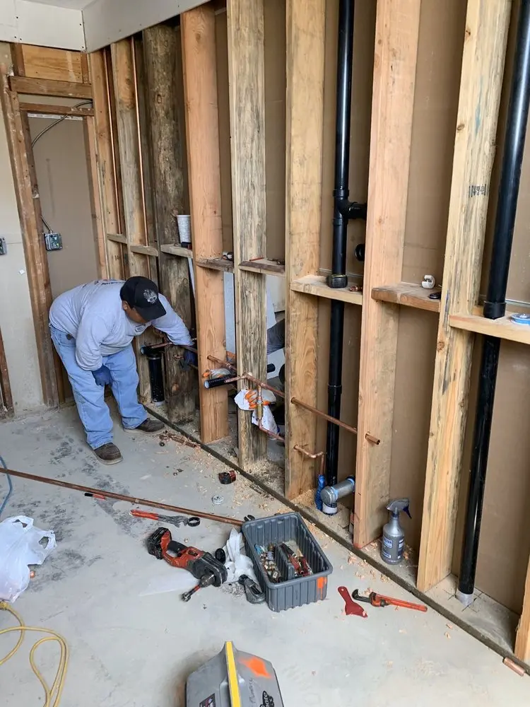 Commercial rough-in plumbing for Trenchless Sewer Repair in Millington